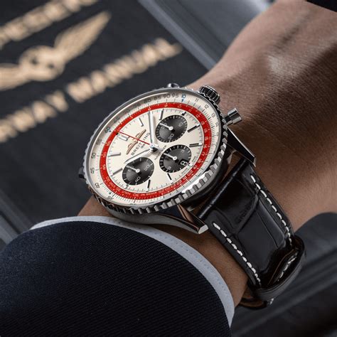 breitling cream|Navitimer B01 Chronograph 43 Boeing 747 .